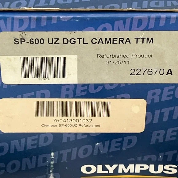 Olympus SP-600UZ 12MP 15X Zoom Digital Camera Original Box & Accessories - Picture 5 of 16